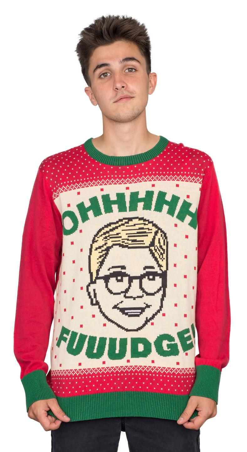 A Christmas Story Ohhhh Fuuudge! Ralphie Ugly Christmas Sweater - Image 2