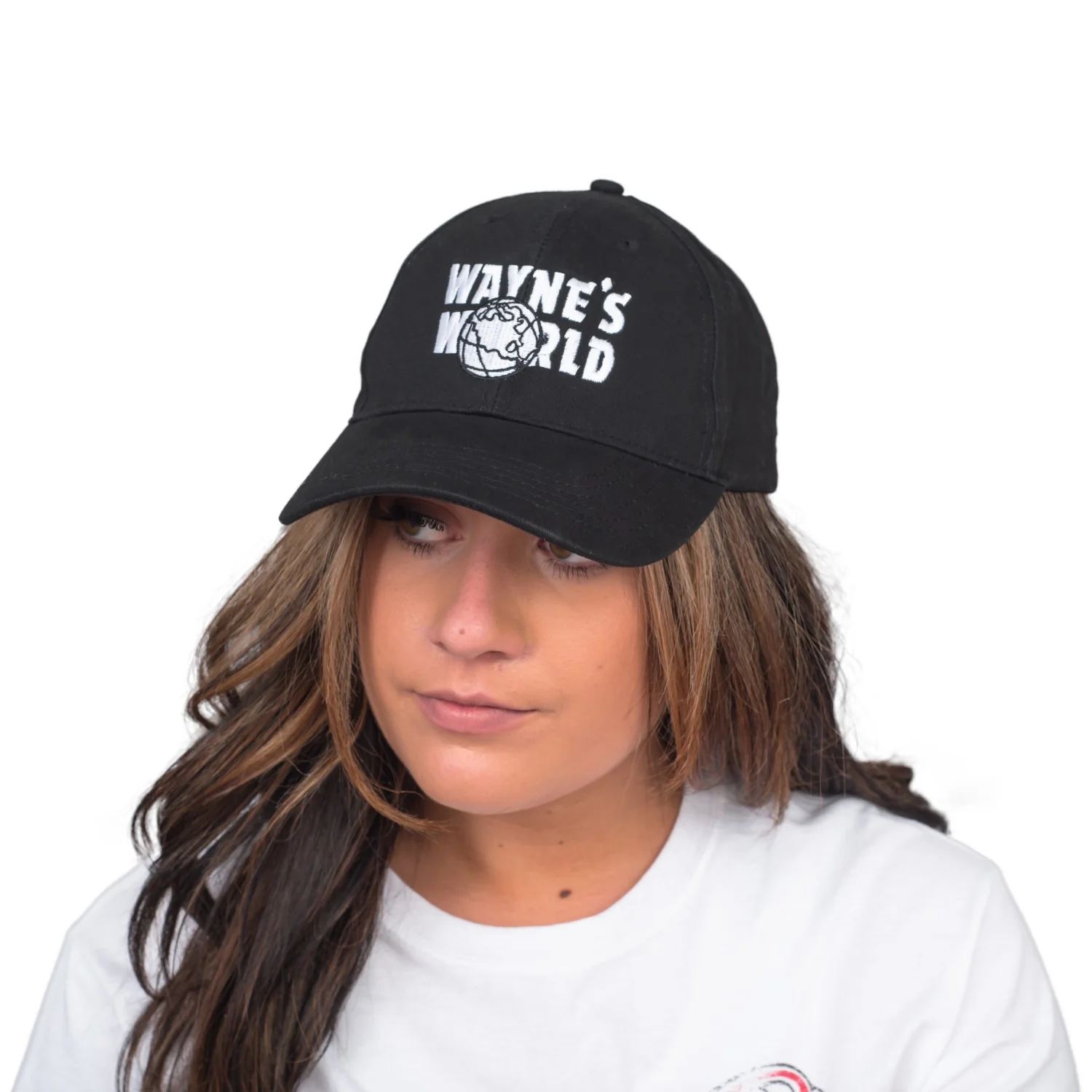 Adult Wayne's World T-shirt/Hat Adult Unisex Halloween Cosplay Costume Set - Image 2