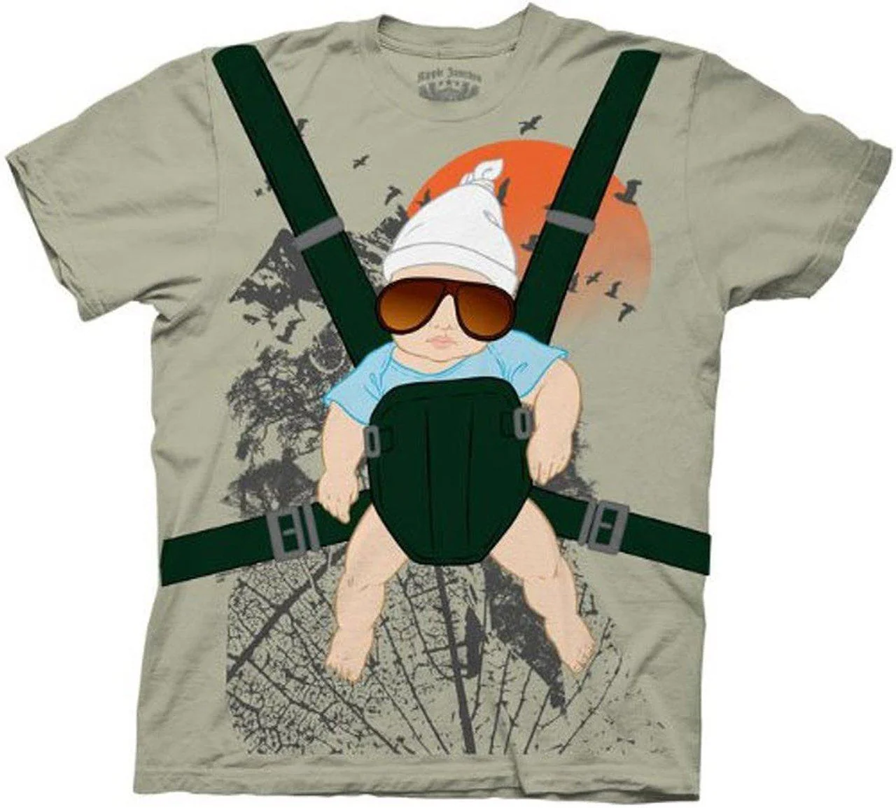 Alan Baby Bjorn Human Tree Adult Unisex Halloween Cosplay Costume T-Shirt