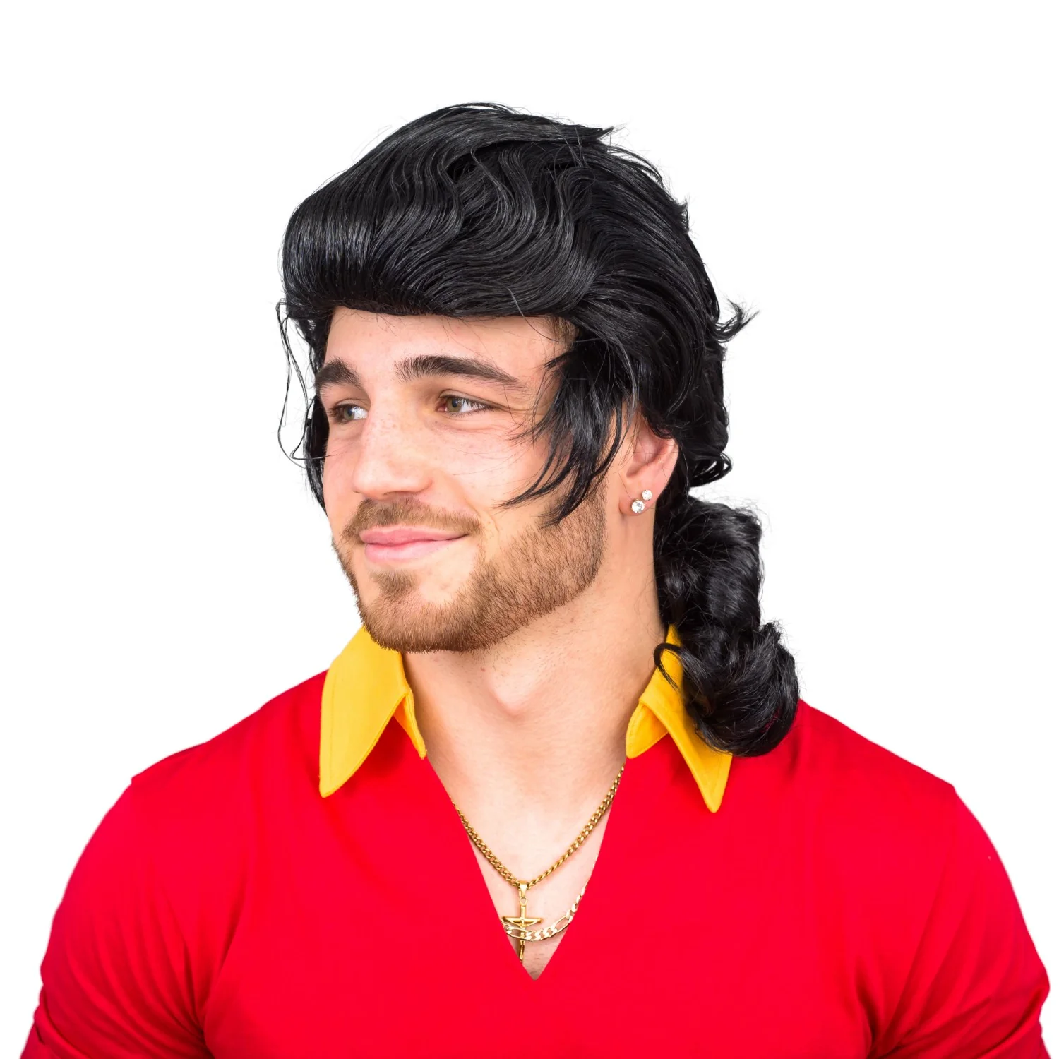 Beast Hunter Adult Unisex Halloween Cosplay Costume Shirt-Gloves-Wig Set - Image 7