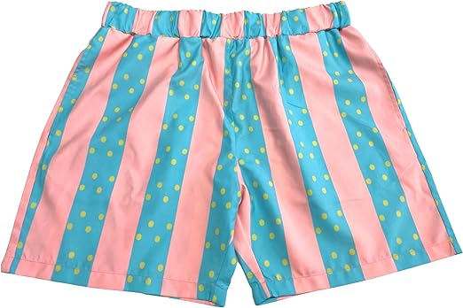 Blond Ken Beauty Beach Boy 80's Adult Unisex Halloween Cosplay Costume Set - Image 4
