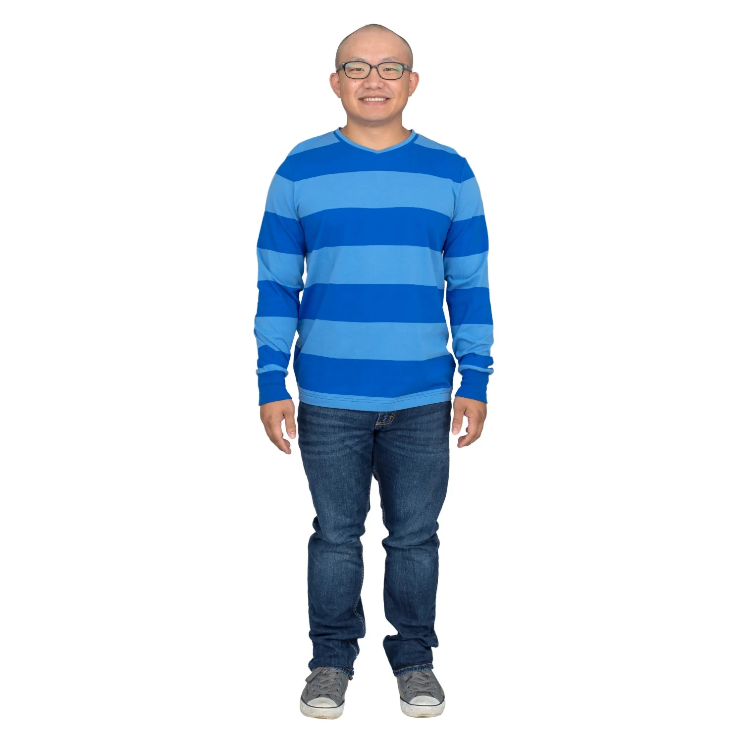 Blue & Detective Adult Unisex Halloween Cosplay Costume Replica Shirt - Image 5