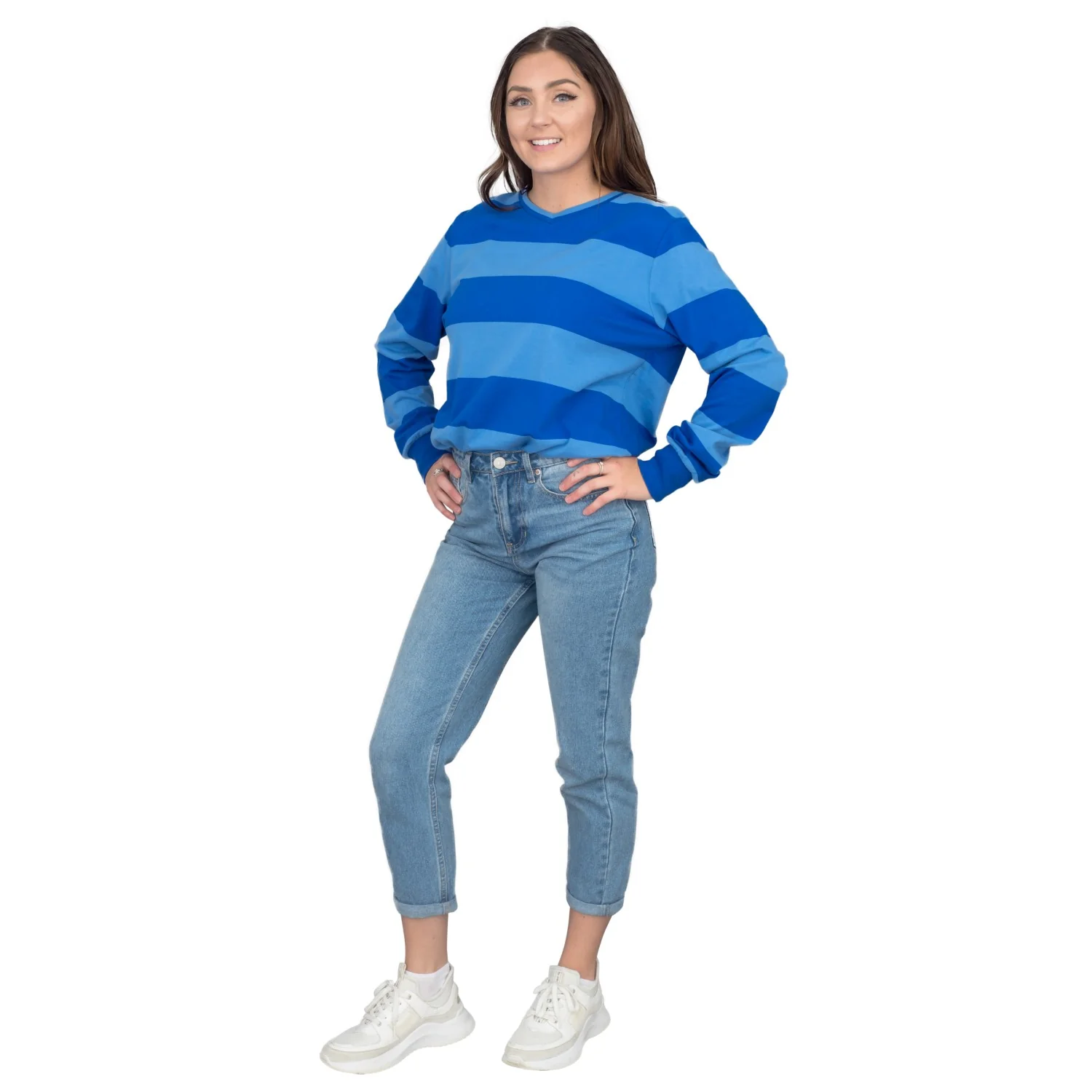 Blue & Detective Adult Unisex Halloween Cosplay Costume Replica Shirt - Image 6