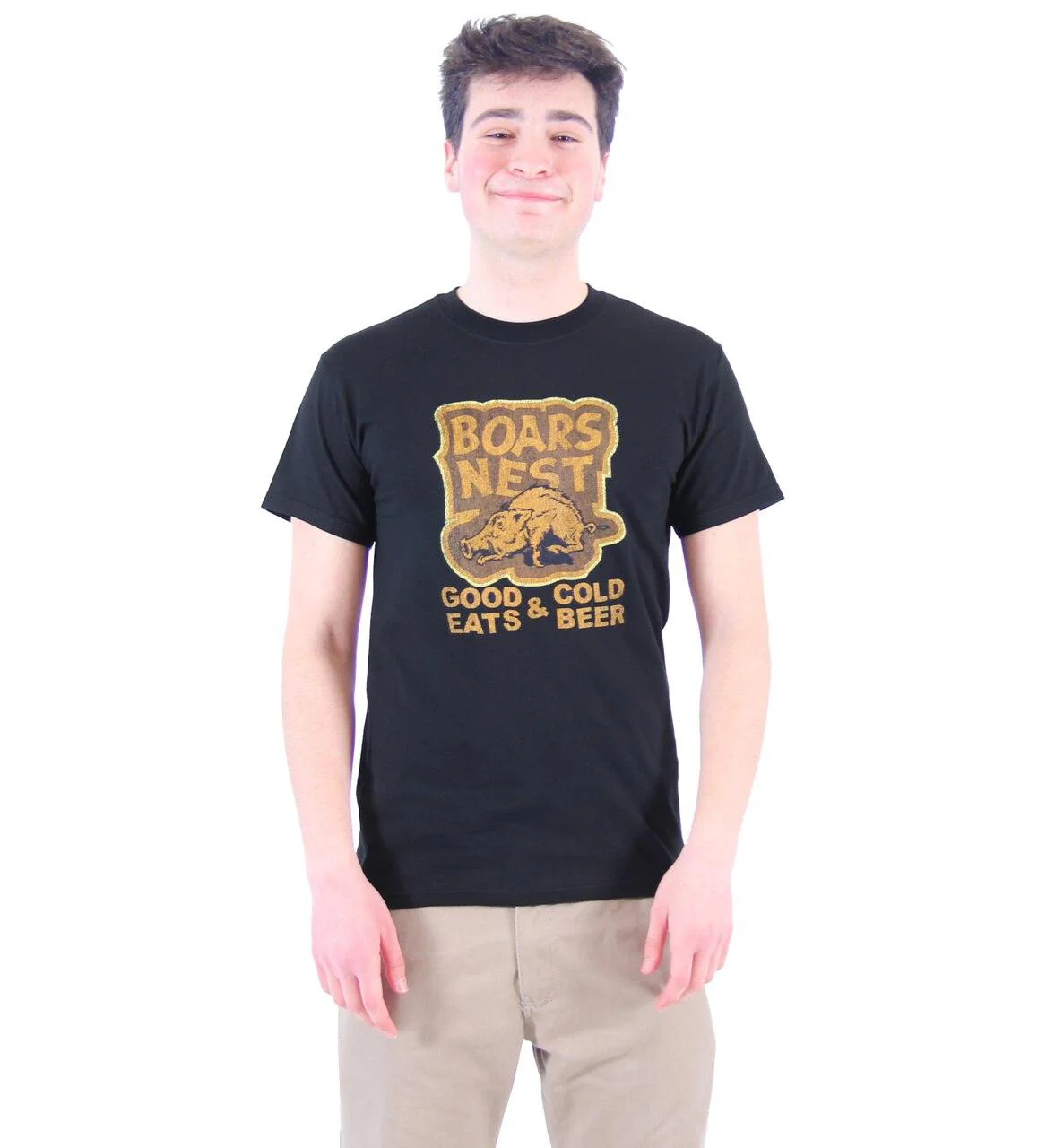 Boars Nest Good Eats & Cold Beer Adult Unisex Halloween Cosplay Costume T-shirt