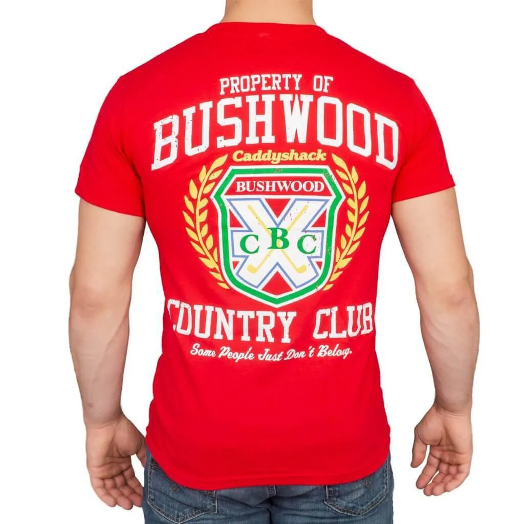 Caddyshack Bushwood CC Back Print Adult Unisex T-shirt - Image 5