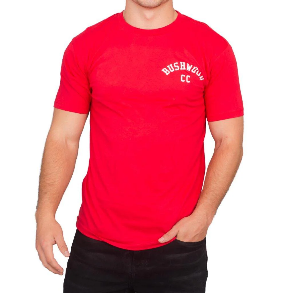 Caddyshack Bushwood CC Logo on Left Chest Adult Unisex T-shirt