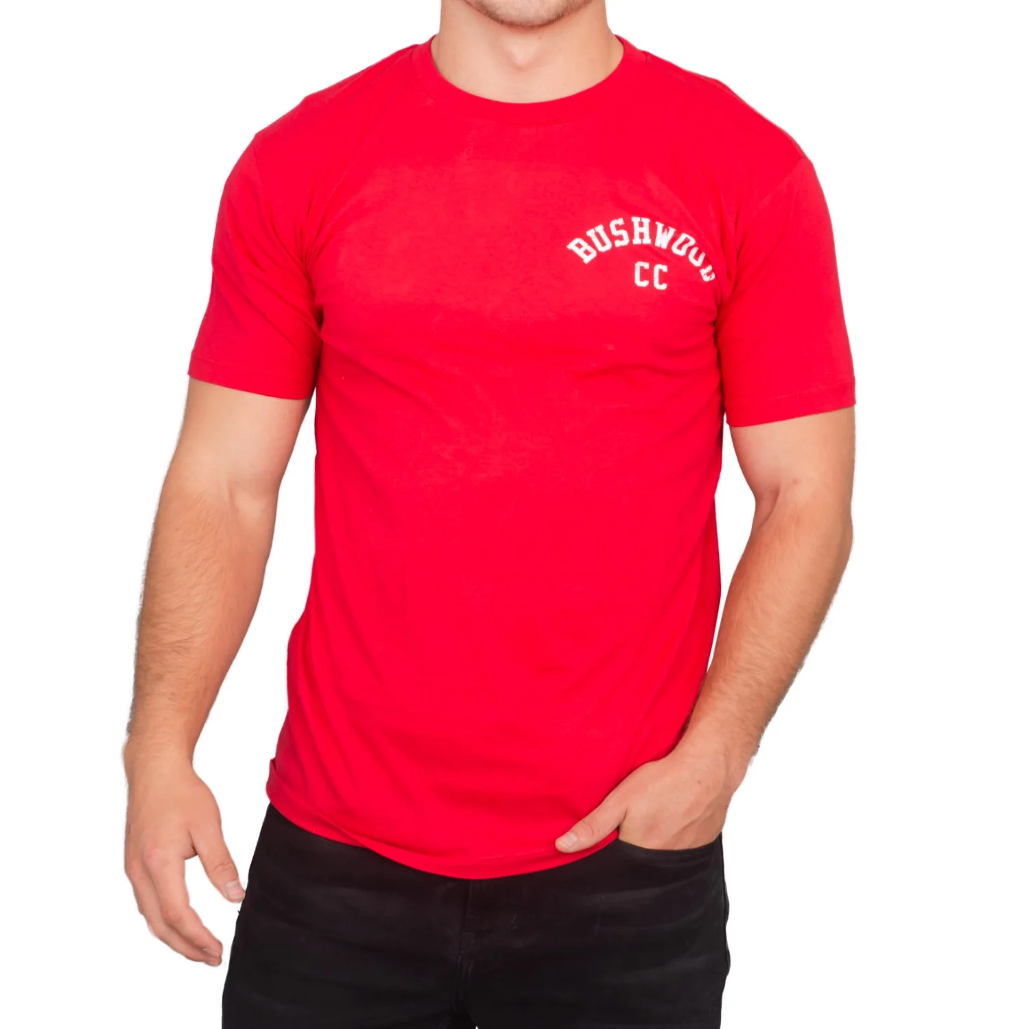Caddyshack Bushwood CC Logo on Left Chest Adult Unisex T-shirt - Image 10