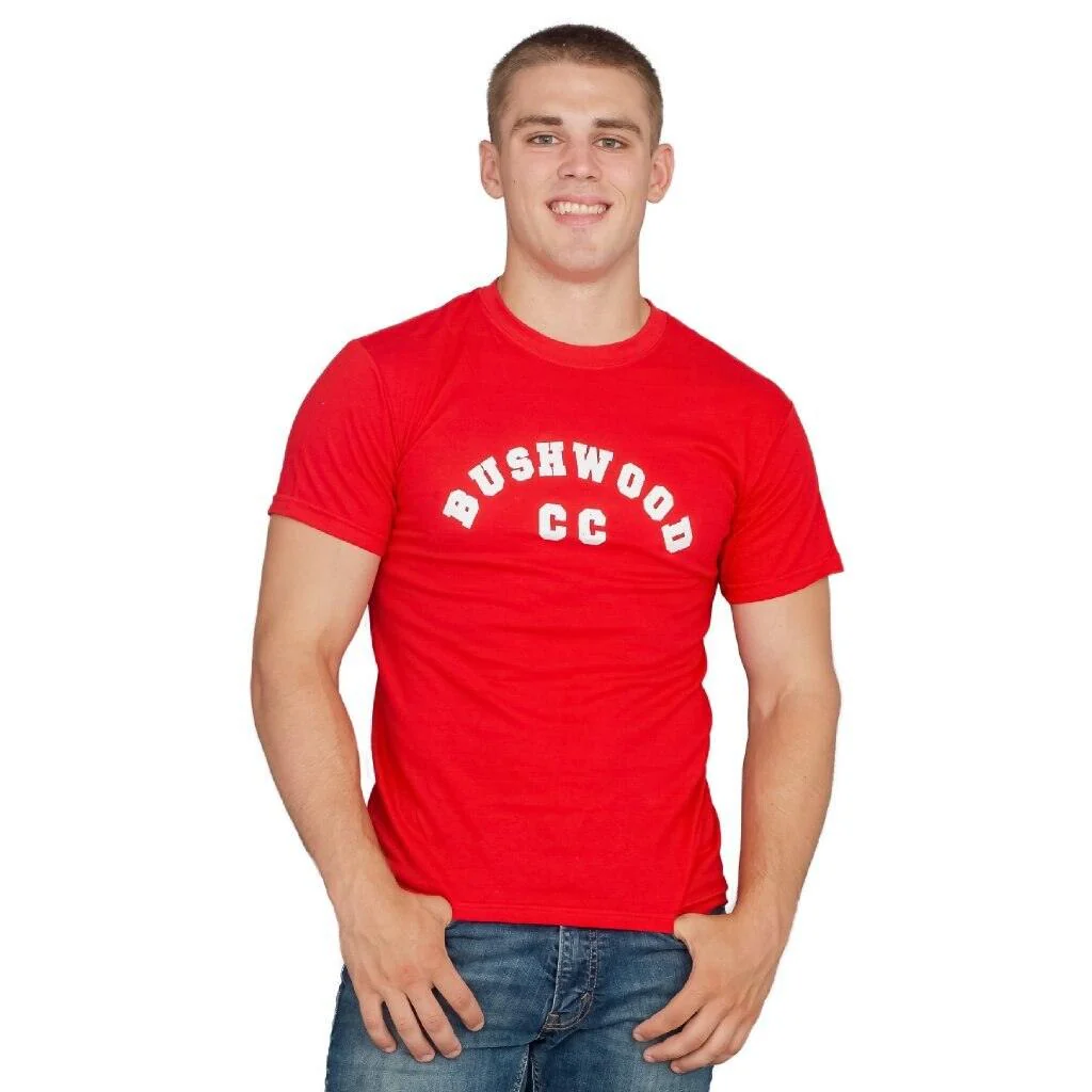 Caddyshack Bushwood CC Red Adult Unisex T-shirt - Image 3