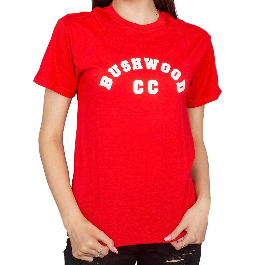 Caddyshack Bushwood CC Red Adult Unisex T-shirt - Image 4