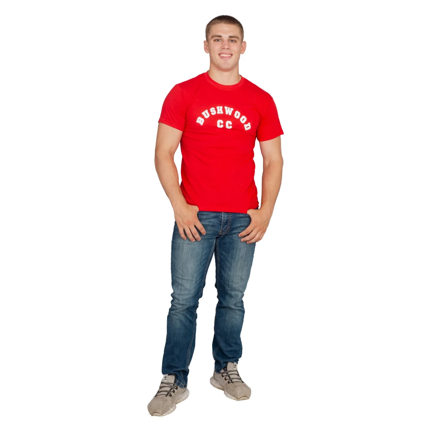 Caddyshack Bushwood CC Red Adult Unisex T-shirt - Image 6