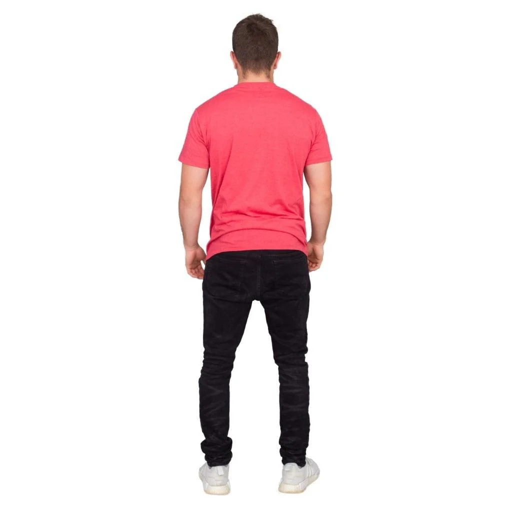 Caddyshack Bushwood Country Club Heather Red Adult Unisex T-shirt - Image 2