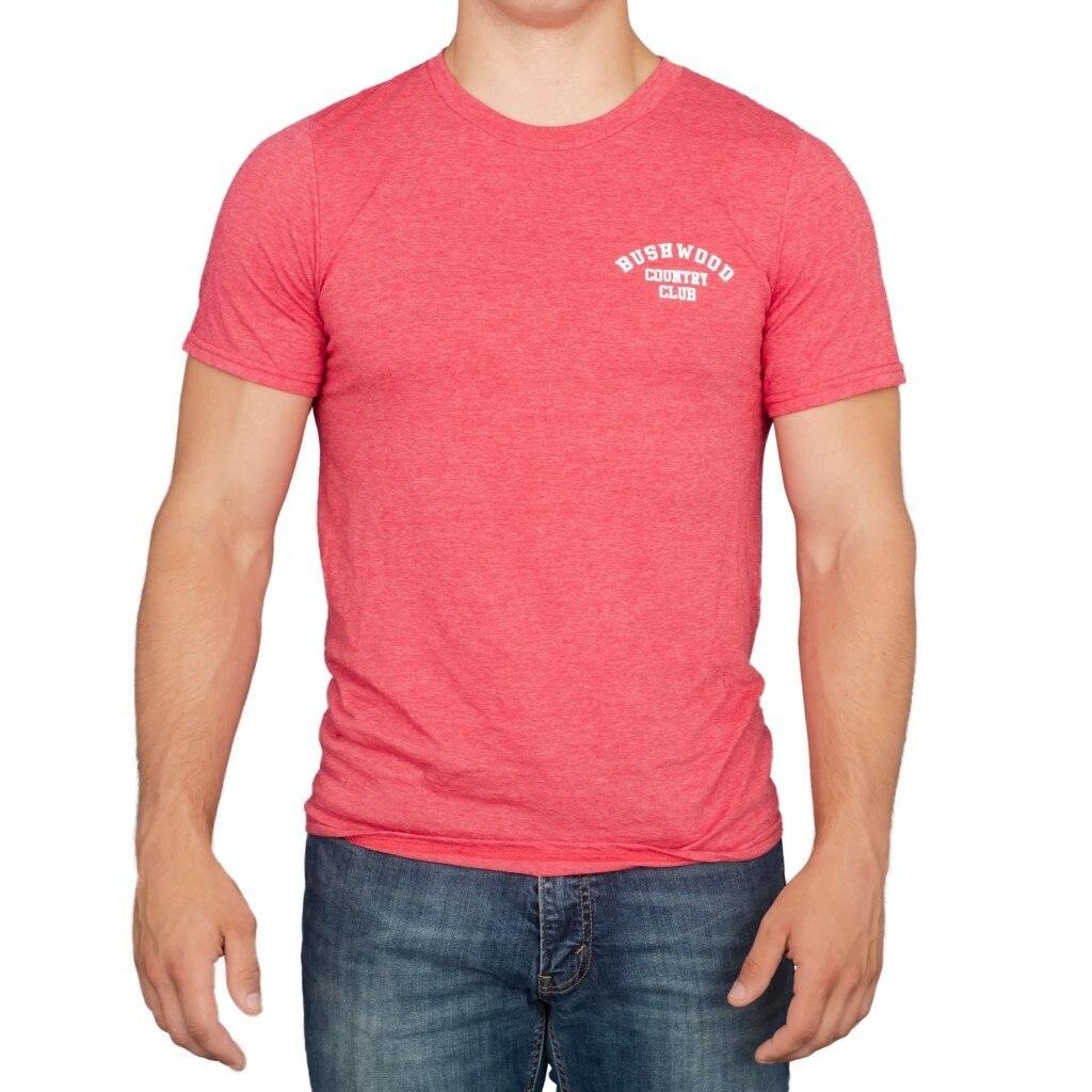 Caddyshack Bushwood Country Club Heather Red Adult Unisex T-shirt - Image 9