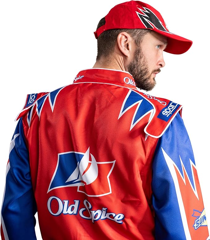 Cal Naughton Talladega Movie Replica Auto Racing Halloween Cosplay Costume - Image 6
