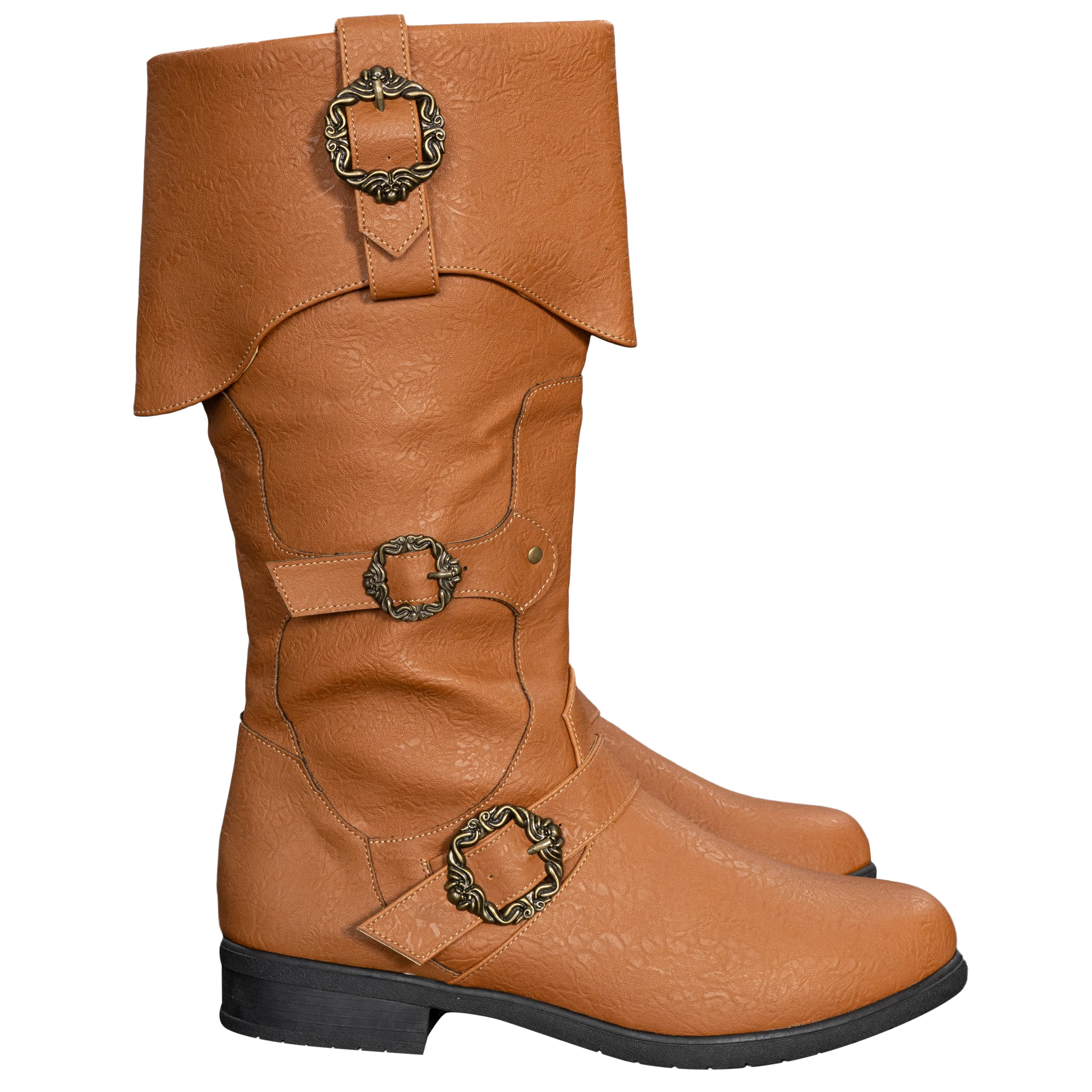 Caribbean Movies Pirate Boots Adventure Footwear Halloween Costume Cosplay - Image 2