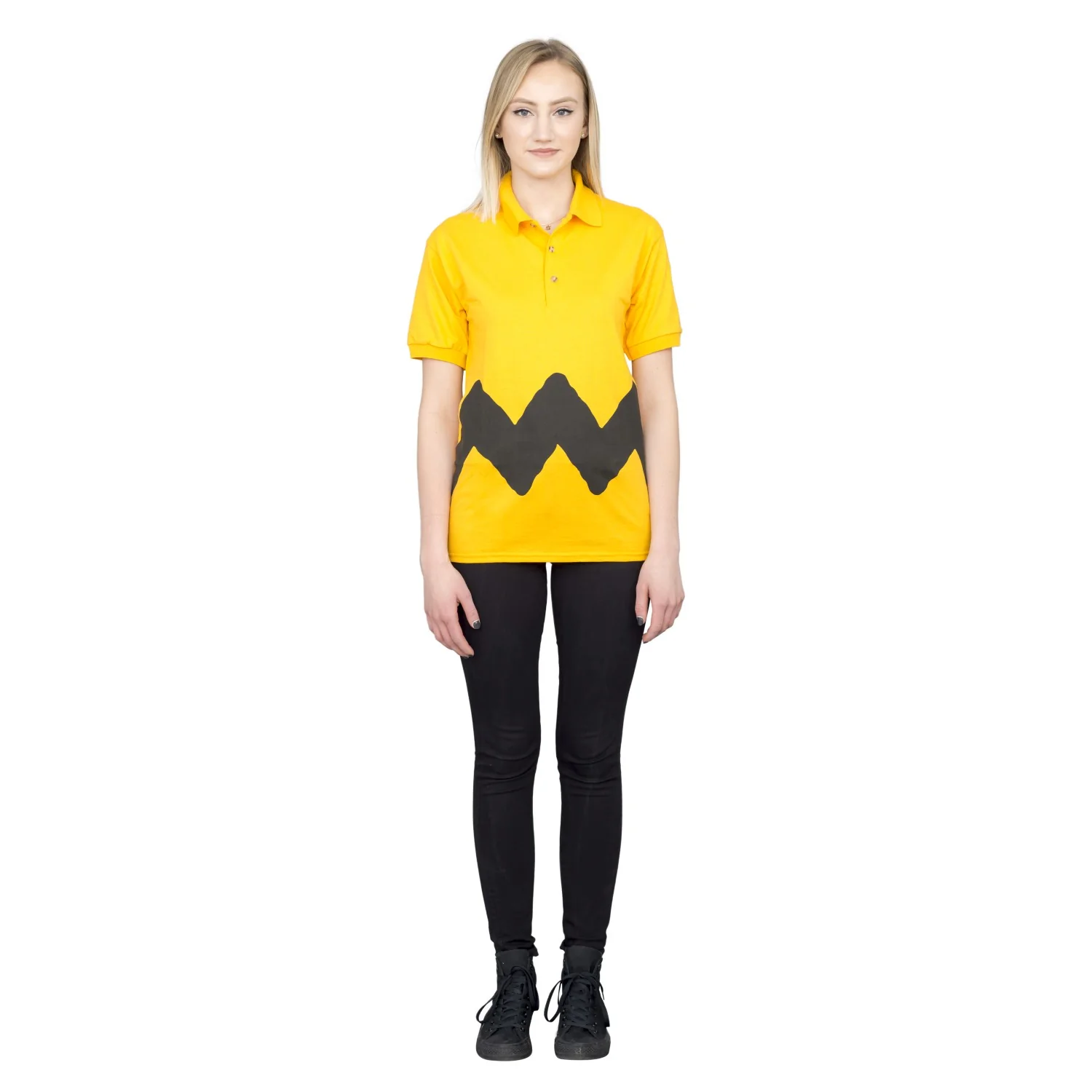 Charlie Brown Costume Essentials for Toddlers and Adults Polo - Image 3