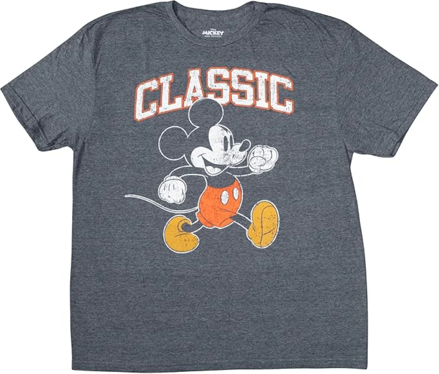 Classic Mickey Mouse Adult Unisex Officially Licensed Graphic T-shirt - Image 2
