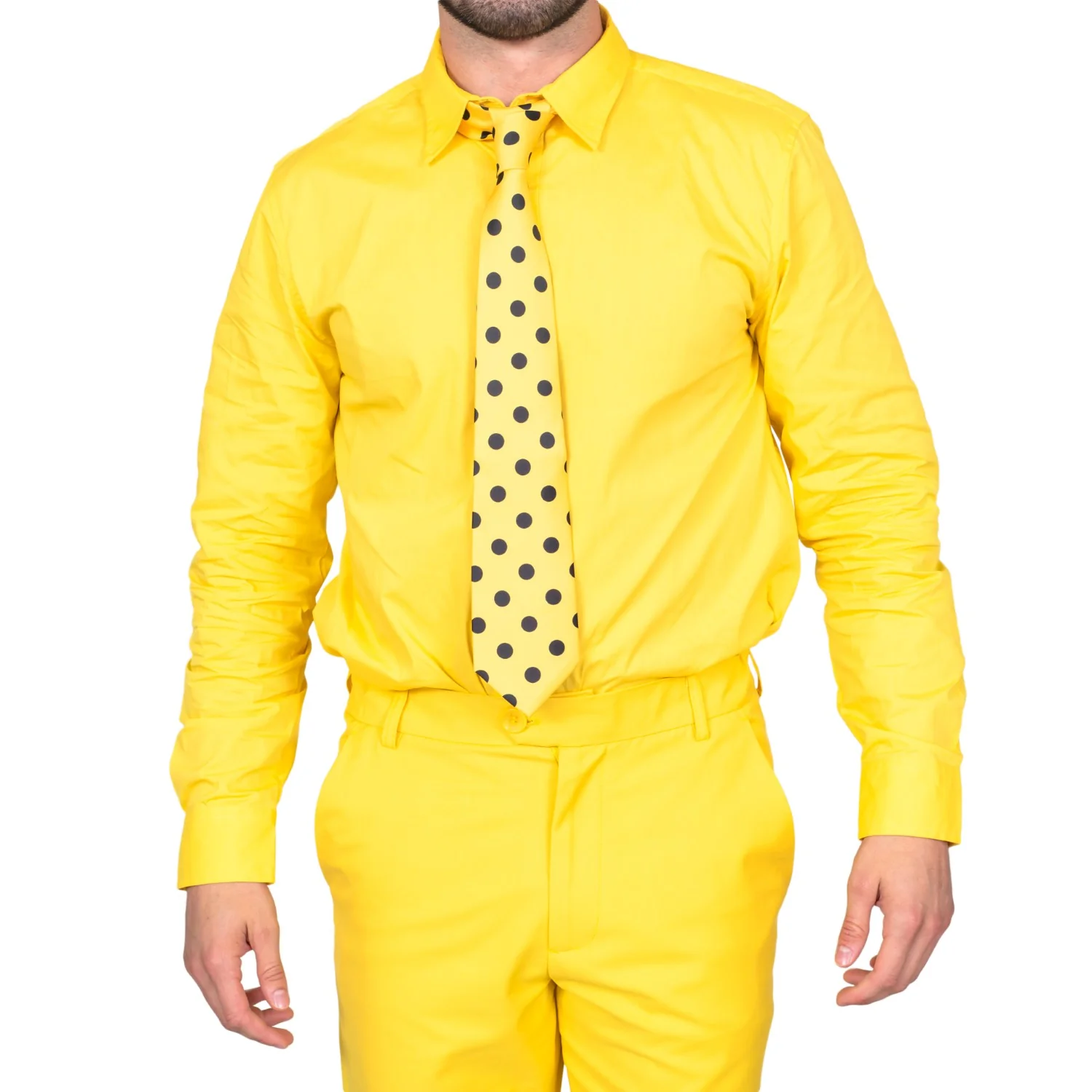 Deluxe Curious George Man In The Yellow Hat Costume Set - Image 10
