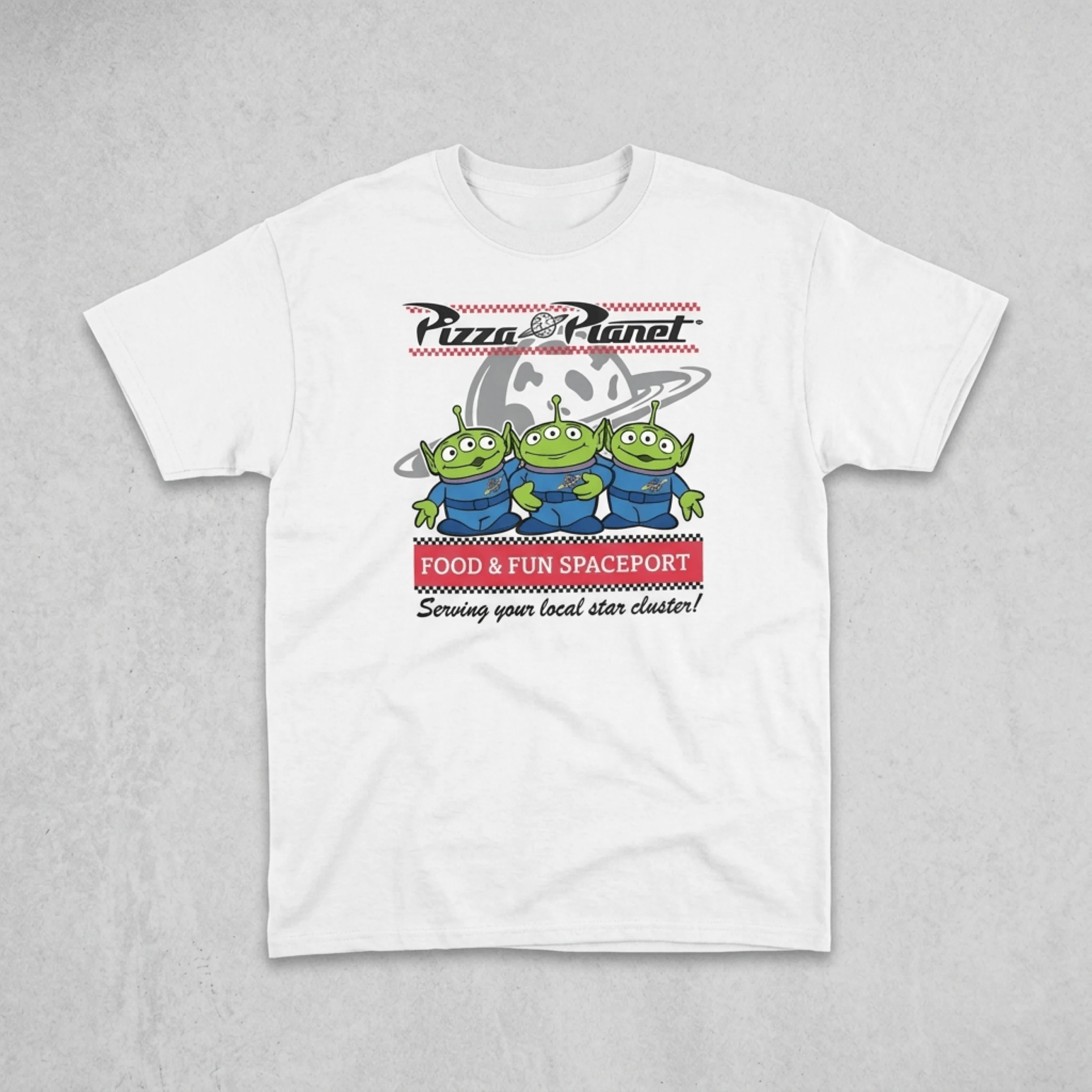 Disney Toy Story Pizza Planet Alien Adult Unisex Cosplay T-Shirt - Image 6