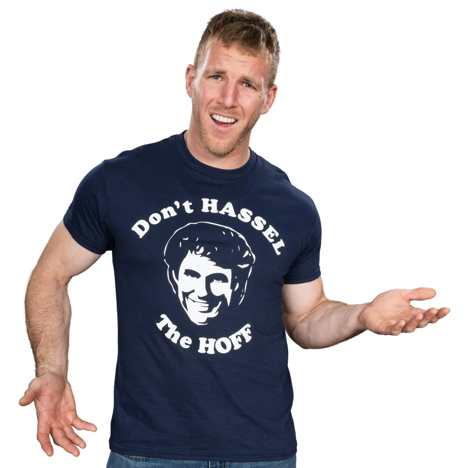 Don't Hassel The Hoff Adult Unisex Funny Gift Idea T-shirt - Image 6