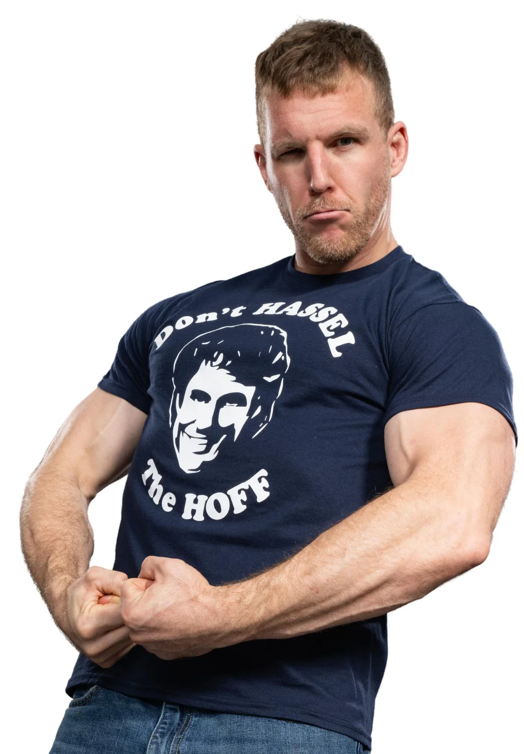 Don't Hassel The Hoff Adult Unisex Funny Gift Idea T-shirt - Image 9