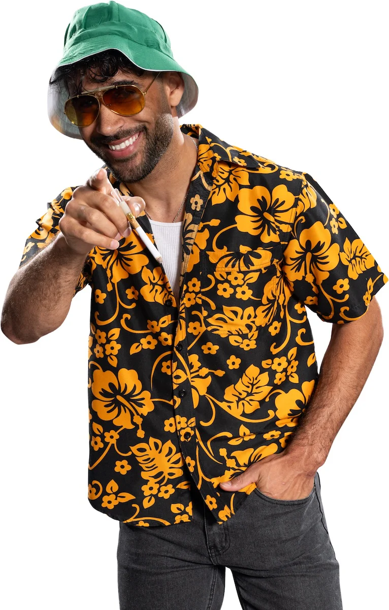 Fear and Loathing Adult Unisex Gonzo Halloween Cosplay Costume Set - Image 6