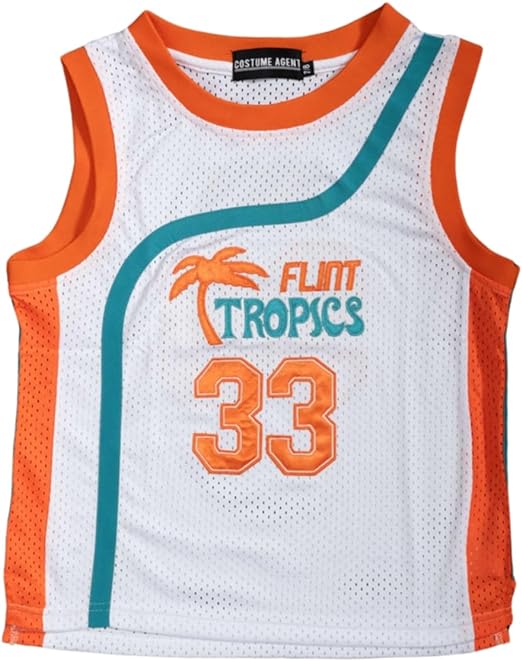 Flint Tropics Kids Unisex Basketball Halloween Cosplay Complete Set - Image 5