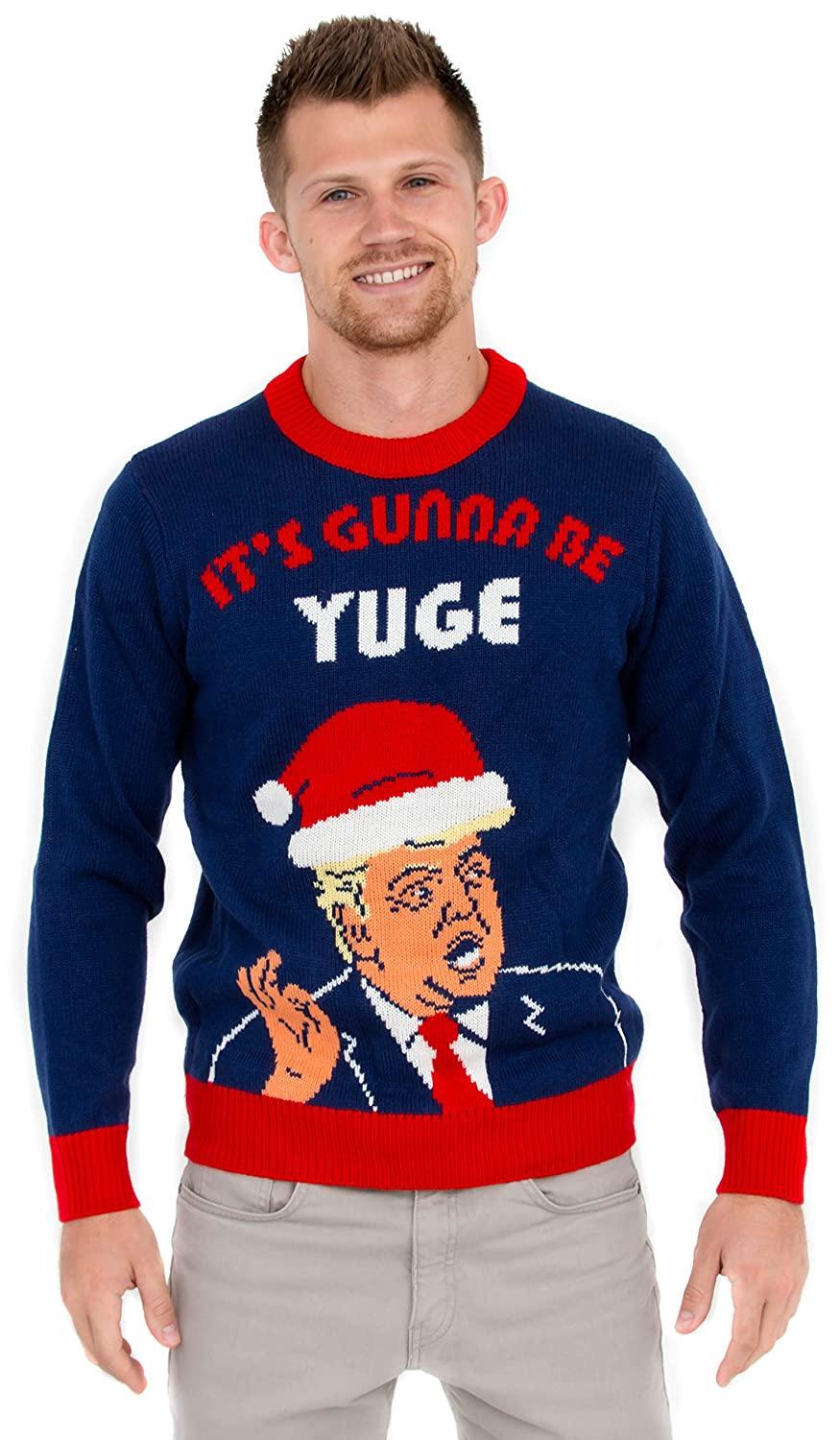 Former President It's Gunna Be Yuge Ugly Christmas Sweater - Image 5