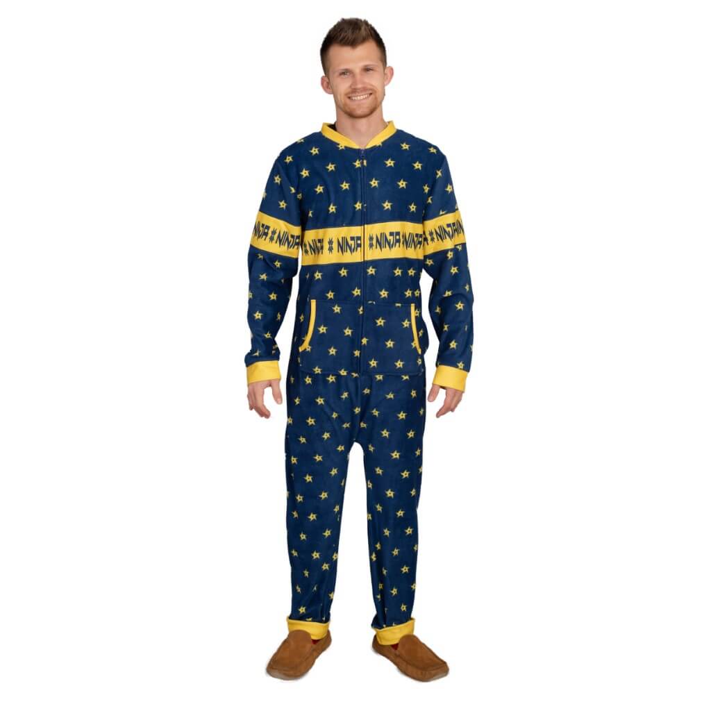 Fortnite Ninja Shurikens Christmas Pattern Jumpsuit - Image 2