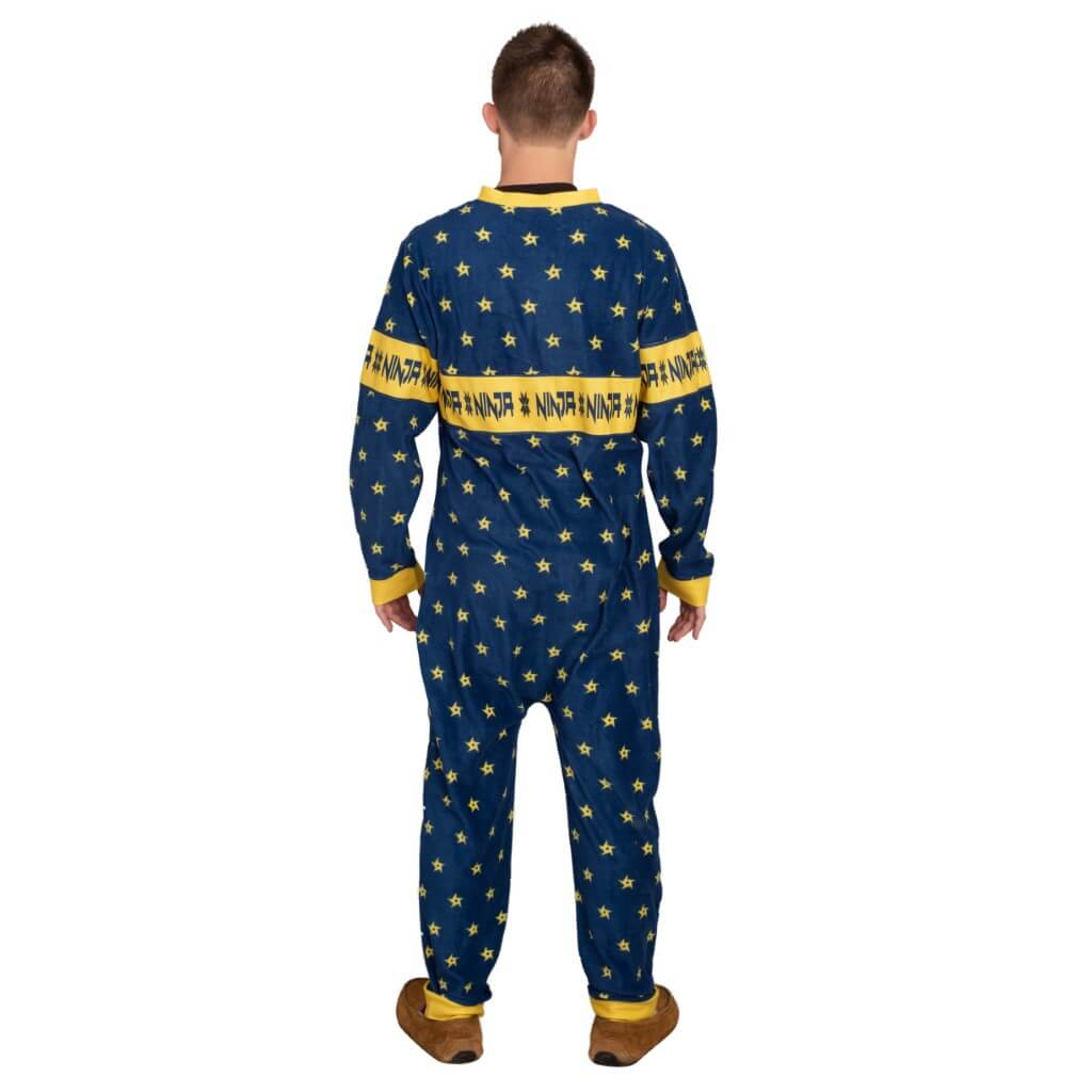 Fortnite Ninja Shurikens Christmas Pattern Jumpsuit - Image 4