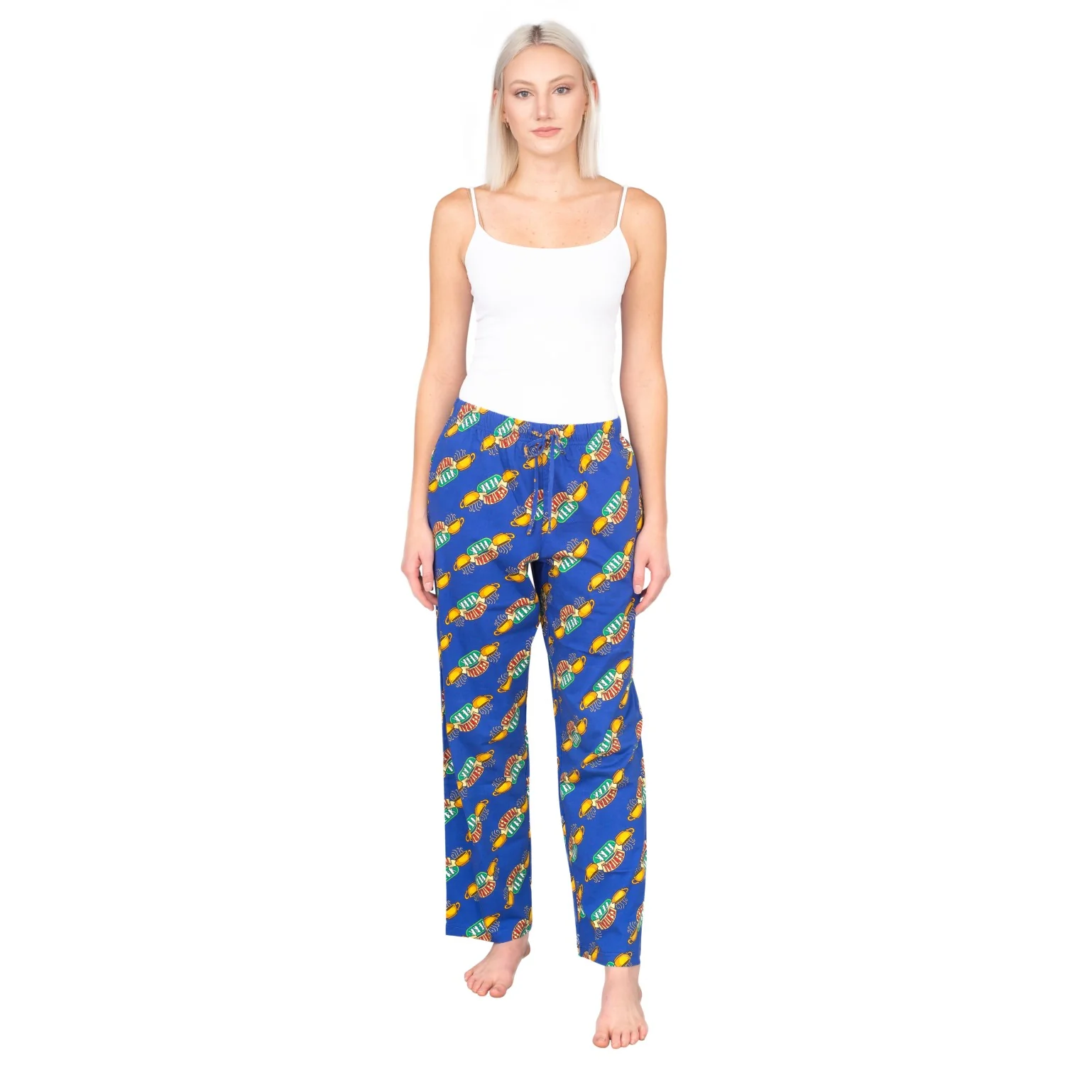 Friends Central Perk Coffee Shop Christmas Lounge Pants - Image 9