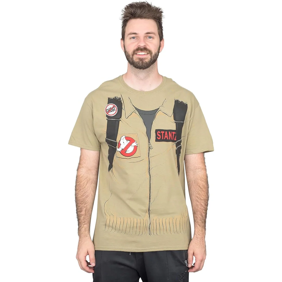 Ghostbuster Short Sleeve Adult Unisex Halloween Cosplay Costume T-Shirt - Image 3