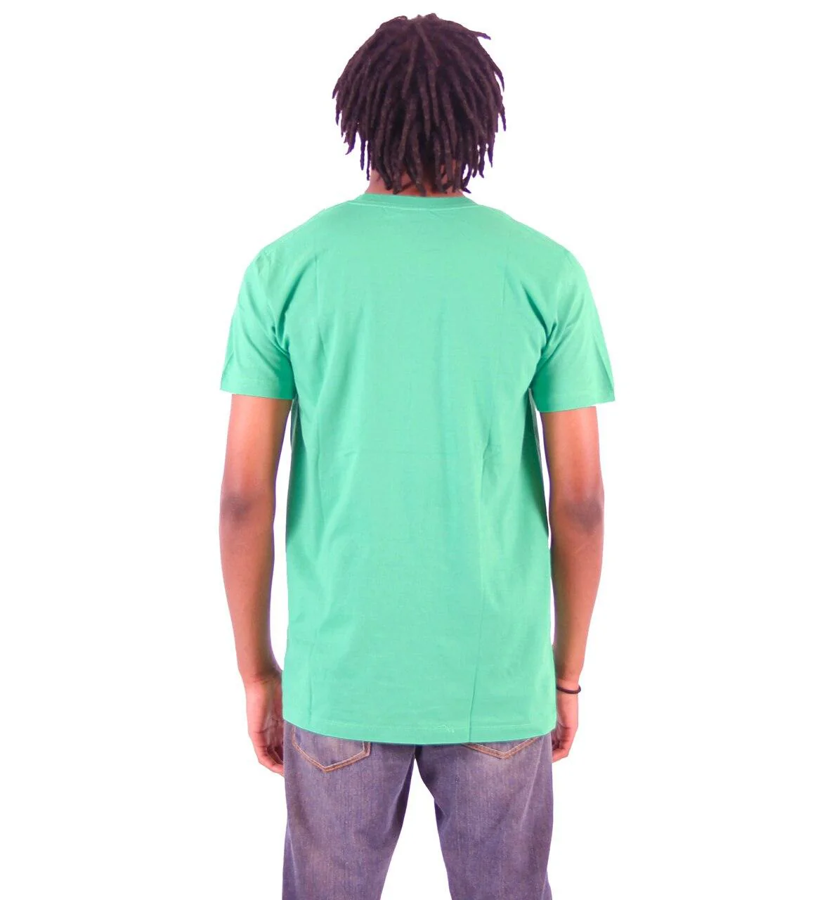 Green Lantern Faded Logo Adult Unisex Retro Cosplay T-shirt - Image 3