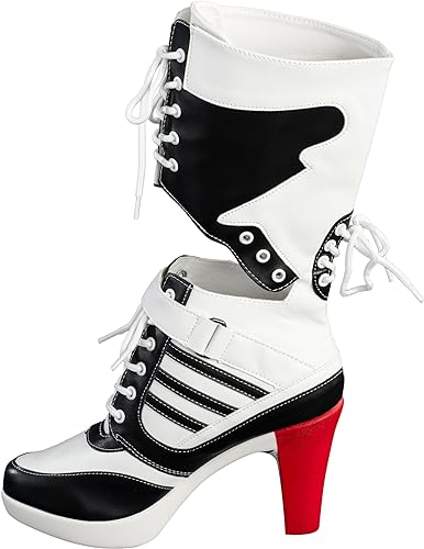 Harley Suicide Movie Girl High Heels Halloween Cosplay Costume Boots - Image 6
