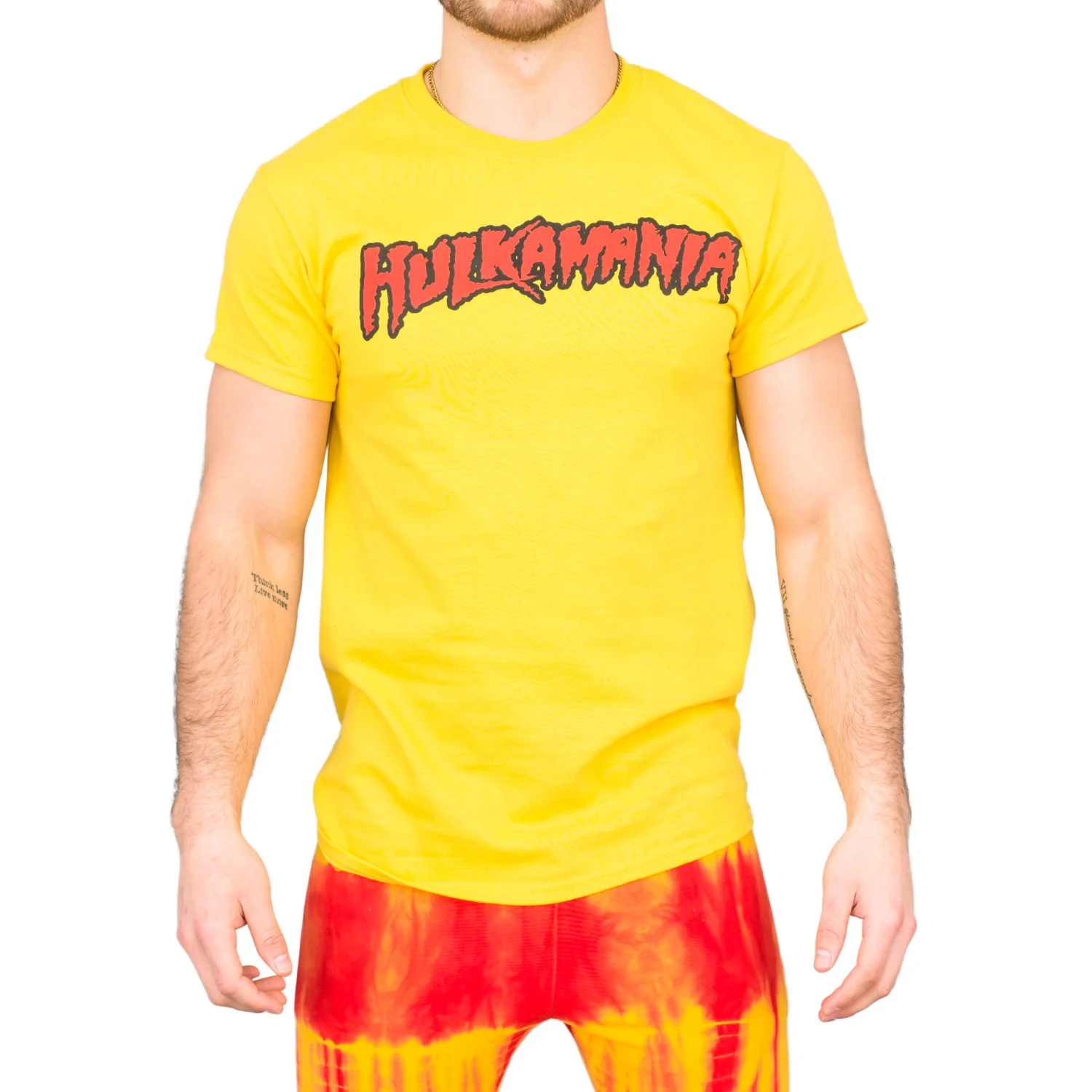Hulkamania Wrestling Replica Unisex Halloween Cosplay Costume T-shirt - Image 4