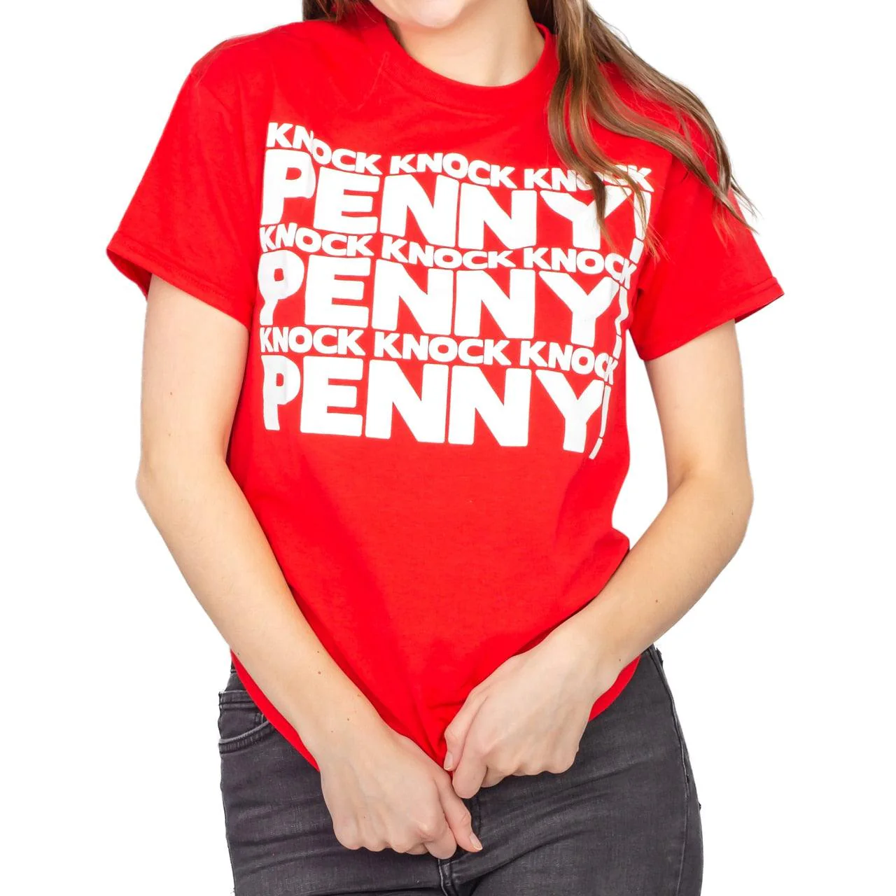 Knock Knock Penny Adult Unisex Big Bang Theory Gift Idea Funny T-shirt - Image 3