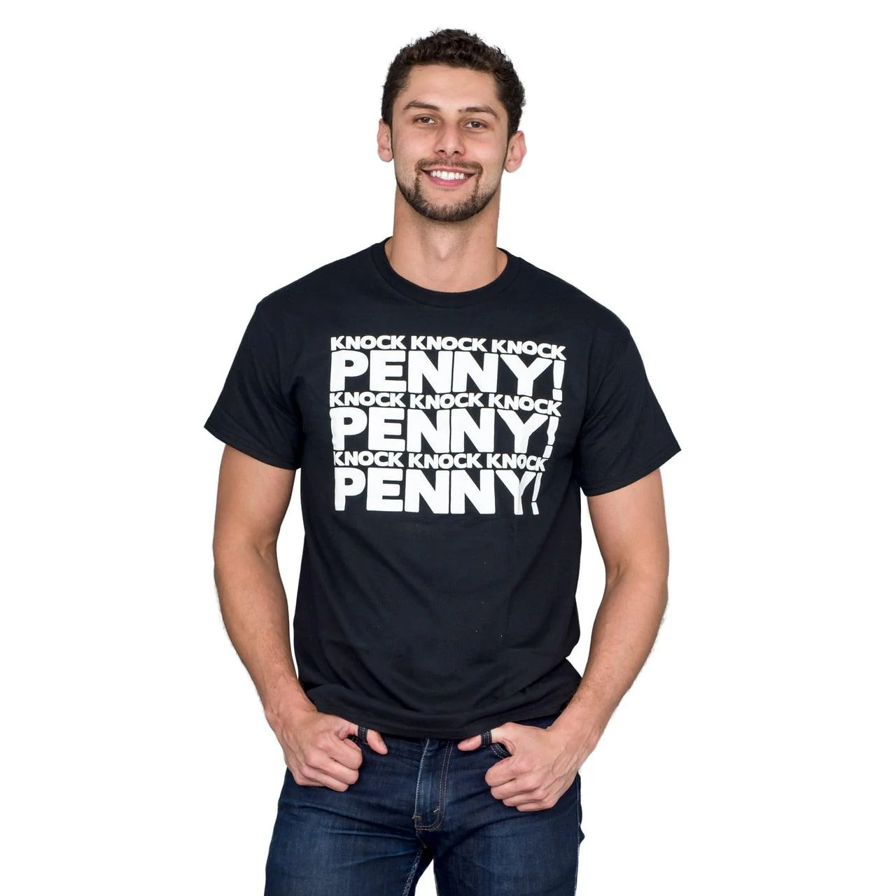 Knock Knock Penny Adult Unisex Big Bang Theory Gift Idea Funny T-shirt - Image 4