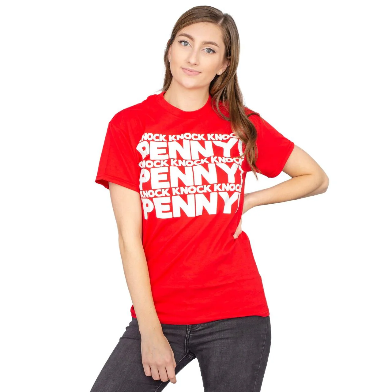 Knock Knock Penny Adult Unisex Big Bang Theory Gift Idea Funny T-shirt - Image 5