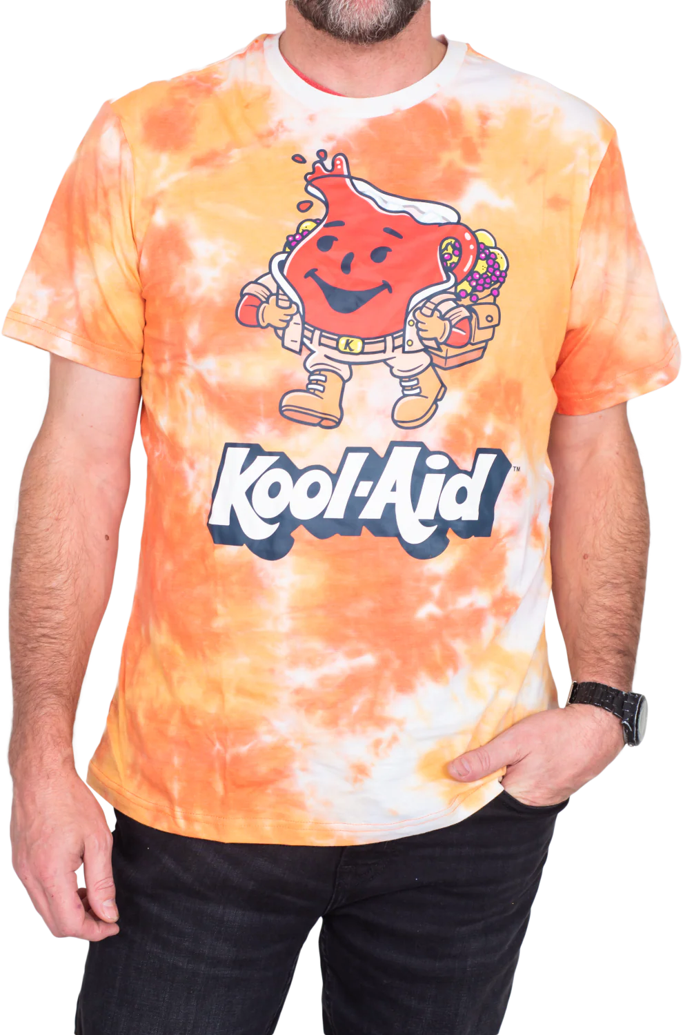 Kool Aid Trek Day Tie Dye Adult Unisex T-Shirt - Image 2