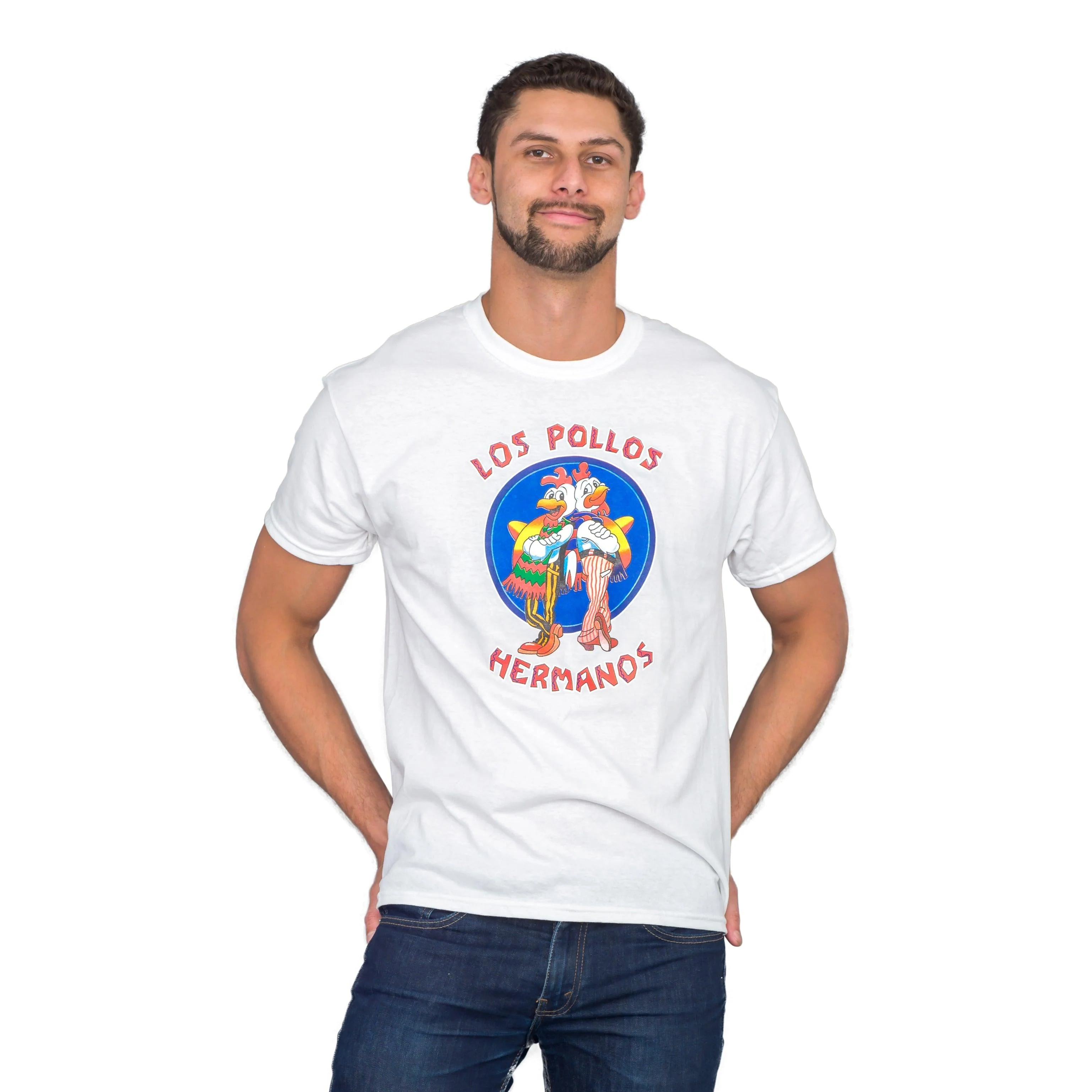 Los Pollos Hermanos Logo Adult Unisex Cosplay Gift Idea T-Shirt - Image 3