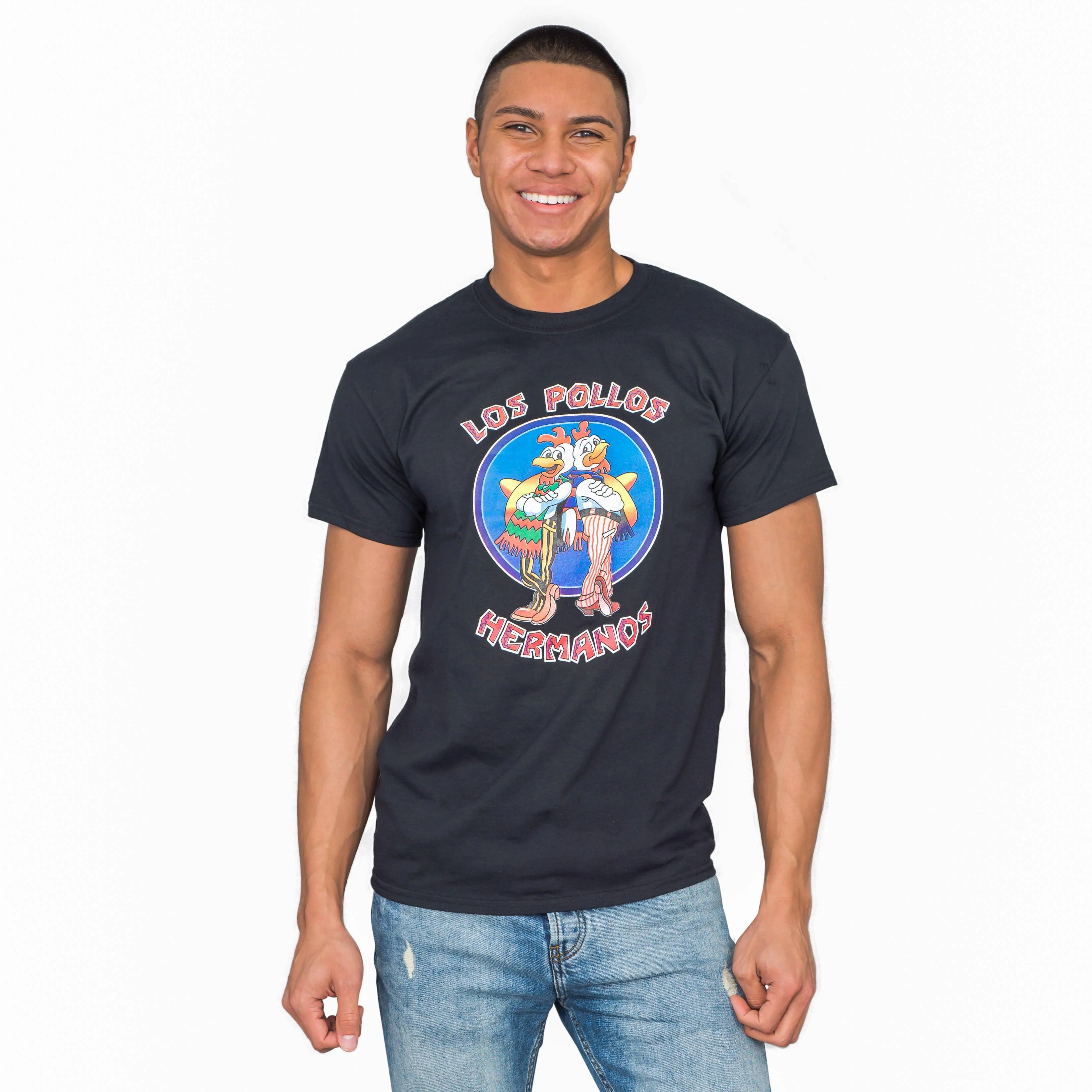 Los Pollos Hermanos Logo Adult Unisex Cosplay Gift Idea T-Shirt - Image 5