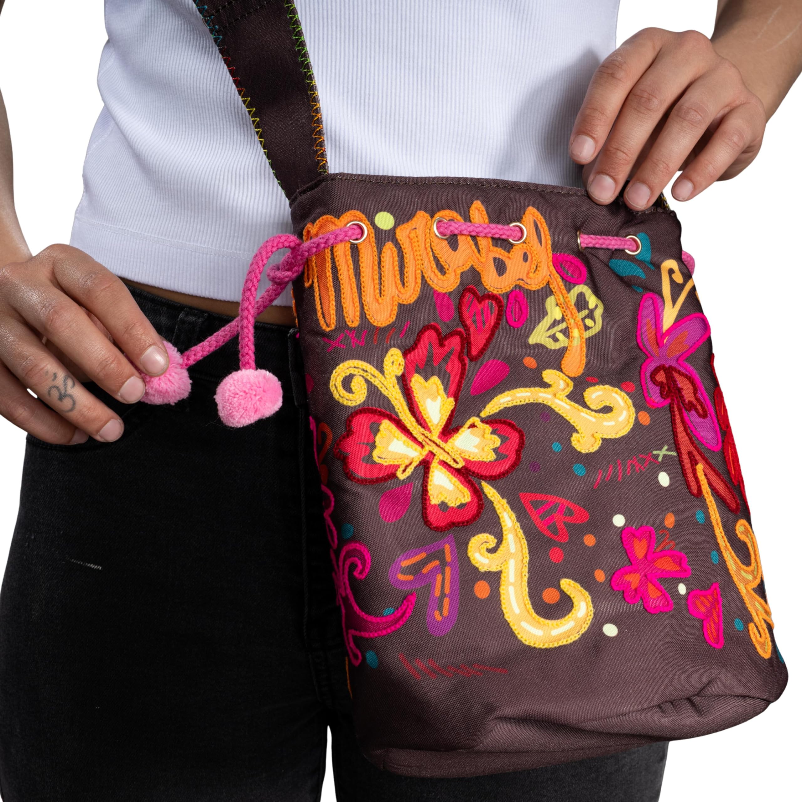 Mirabel Girl Cartoon Musical Replica Halloween Cosplay Costume Satchel Purse - Image 2