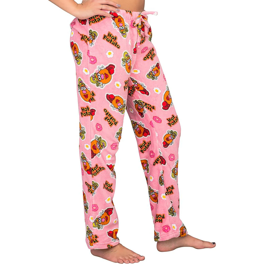 Mr Potato Head Pink Hot Potato Plush Lounge Pants - Image 3