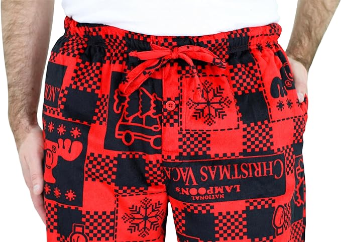 National Lampoon's Christmas Vacation Plaid Sleep Pants - Image 2