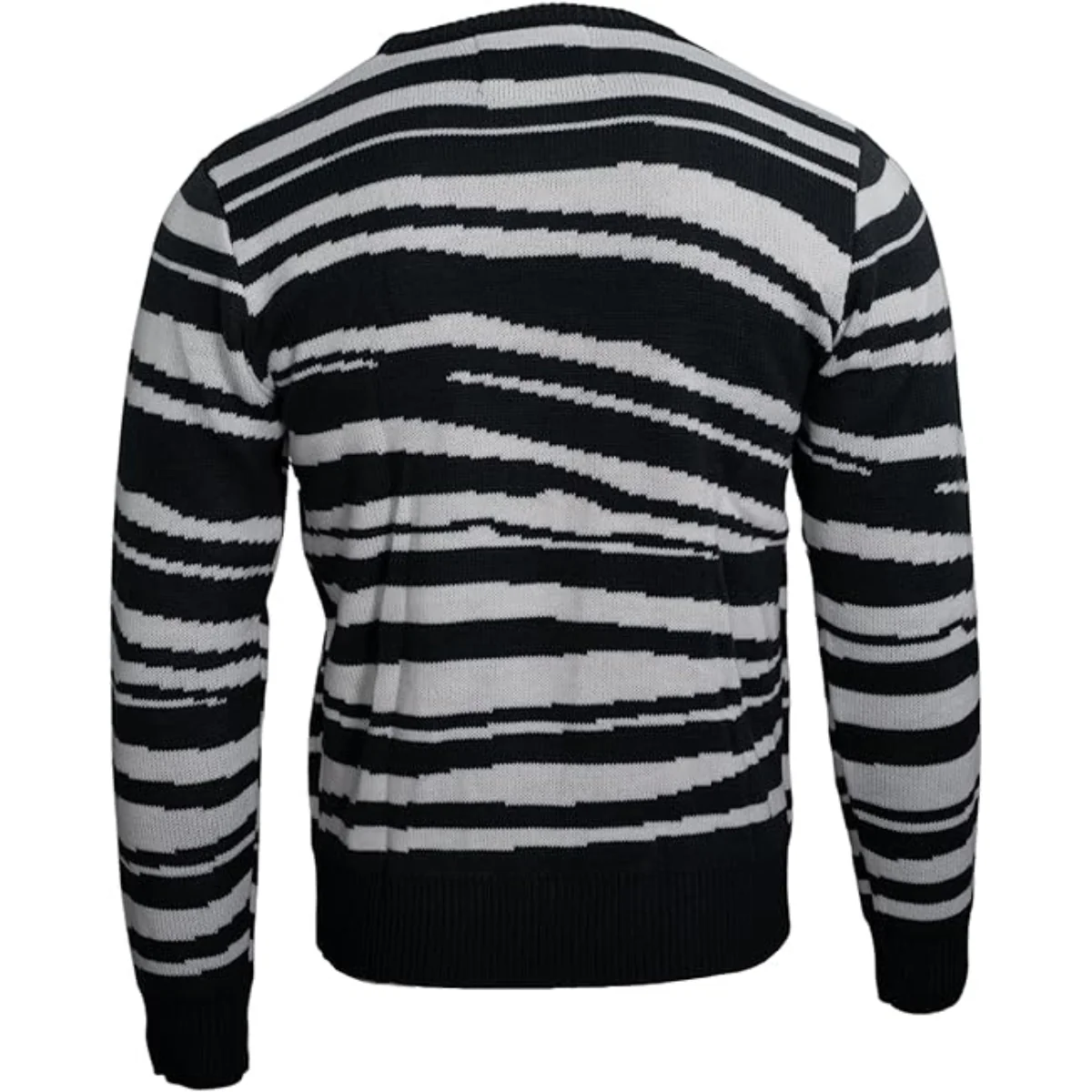 Pugley's Spooky Black & White Halloween Cosplay Costume - Image 3