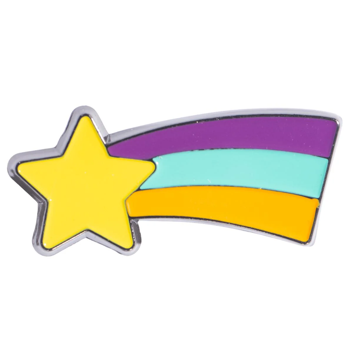 Shooting Star Rainbow / Tree Holiday Season Enamel Fashion Accessory Pins