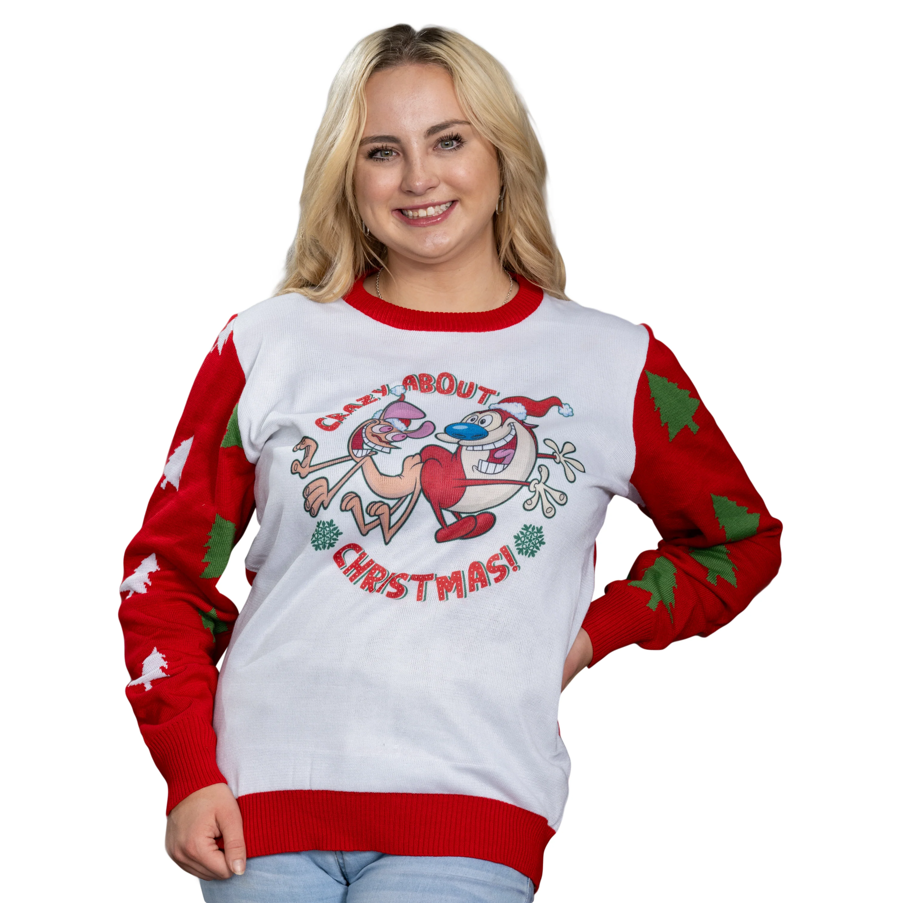 Ren & Stimpy | Crazy About Christmas Sweater - Image 9