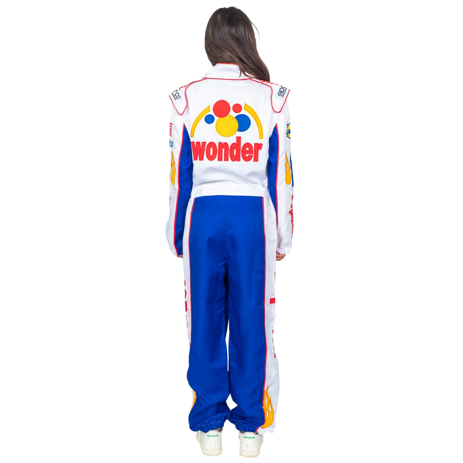 Ricky Bobby Driver Deluxe Jumpsuit and Hat Halloween Costume Cosplay - Image 3