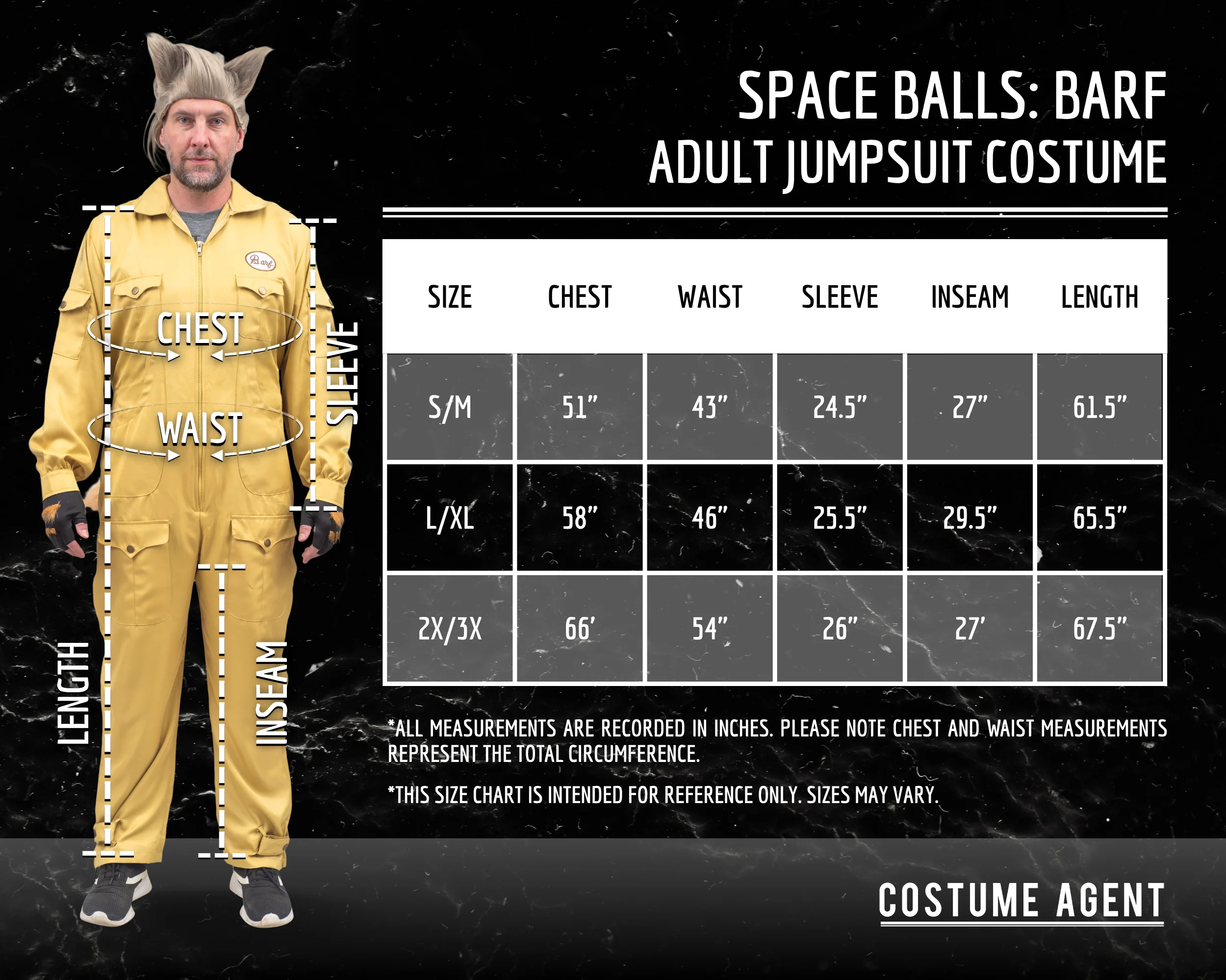 Space Balls Candy Dog Character Adult Unisex Halloween Costume Set Cosplay - Image 2