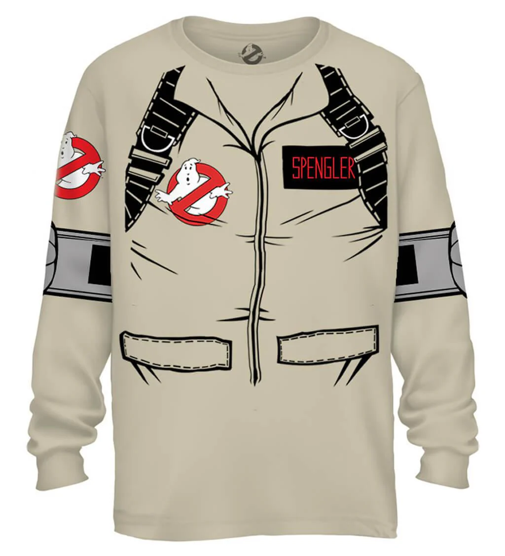 Spengler Long Sleeve Costume T-shirt With Back Print