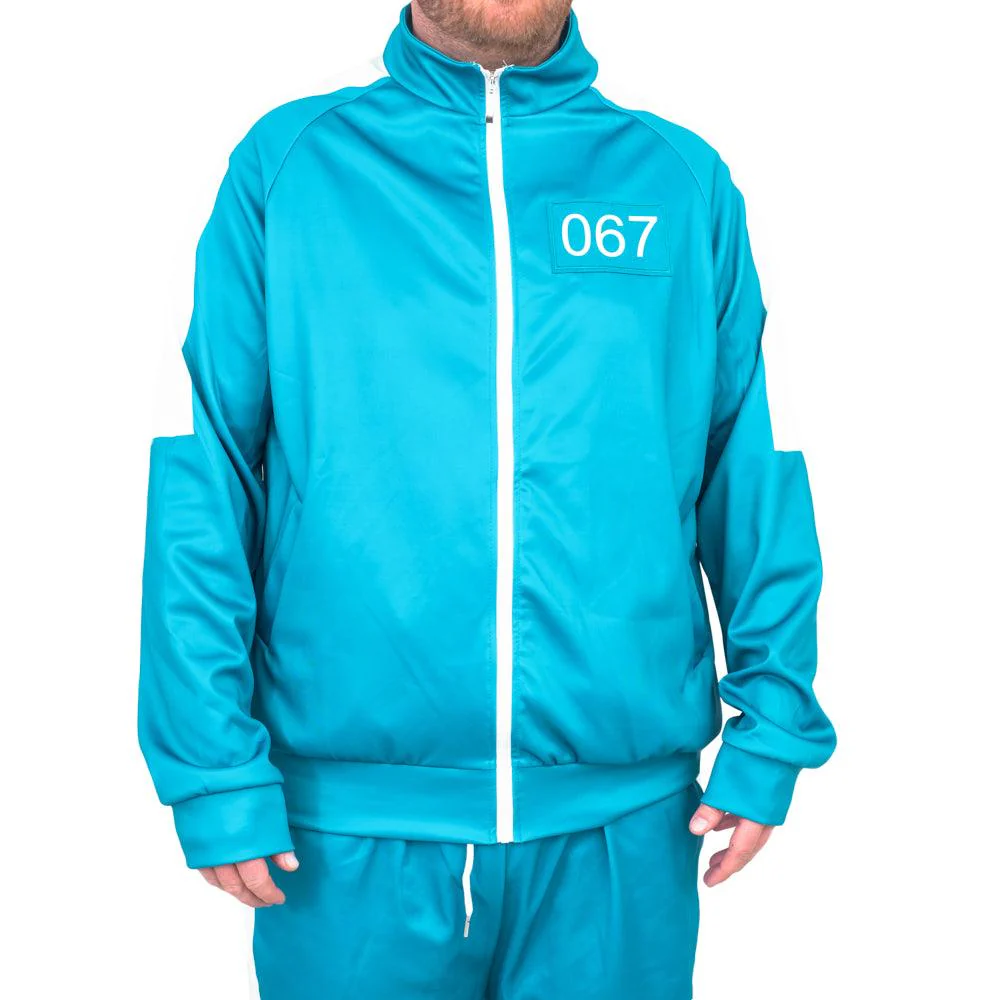 Squid Costume Green Jacket and Pants Halloween Cosplay - Image 7